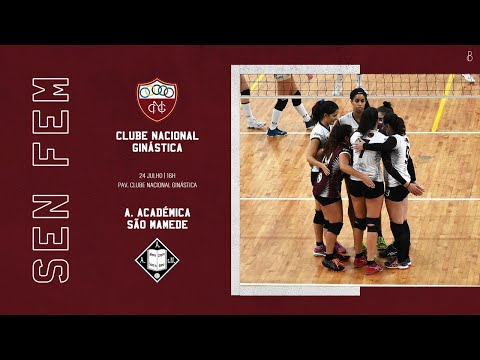 Voleibol - Clube Nacional de Ginástica vs Associação Académica de São Mamede