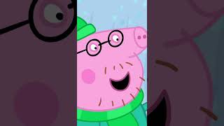 Daddy Pig Takes an ICY Plunge  #PeppaPig #Shorts