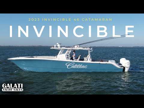 Invincible 46 Catamaran video