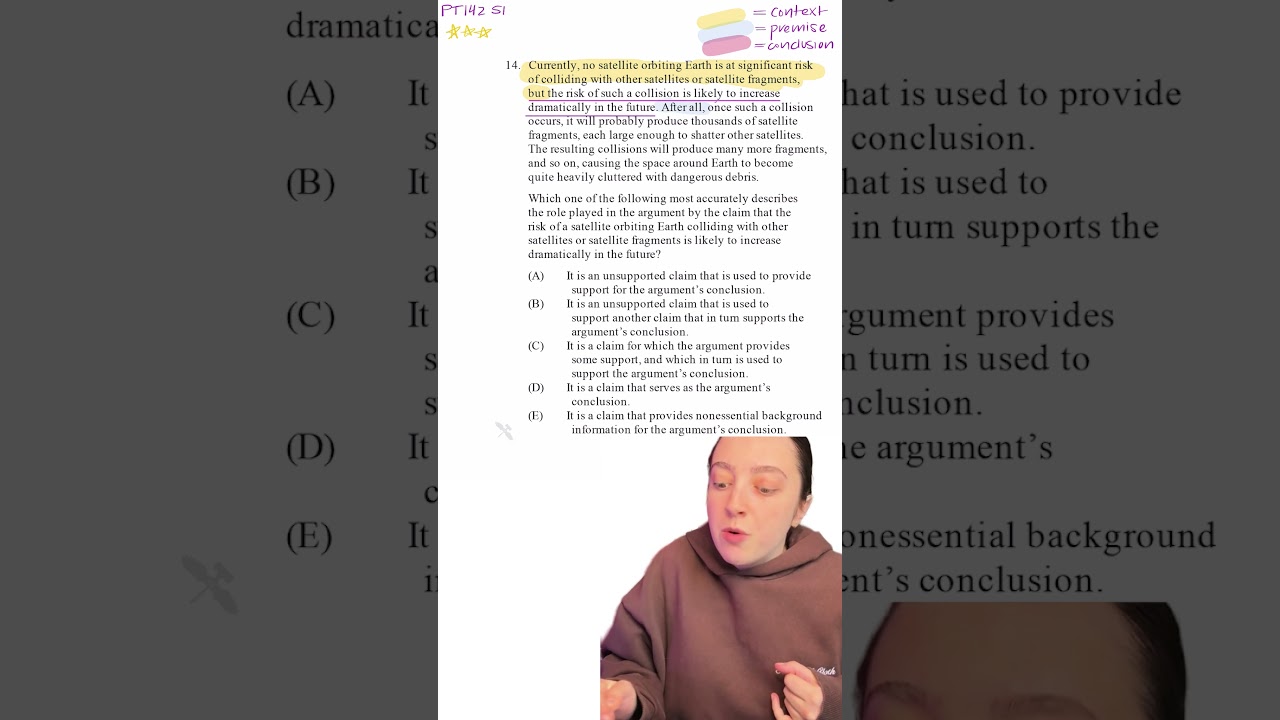 Solve this LSAT Question in 90 Seconds #LSAT #lawschooladmissiontest #logicalreasoning
