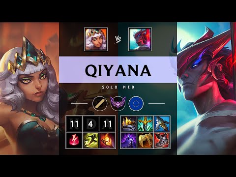 Qiyana Mid vs Yone - EUW Master Patch 25.05