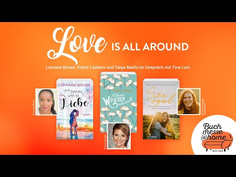 Buchmesse@home LIVE: Lorraine Brown, Katrin Lankers & Tanja Marfo im Gespräch über die Liebe | LIEBE