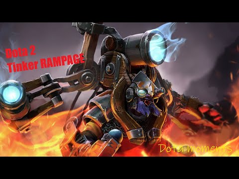RAMPAGE  TINKER dota 2 patch 7.32e