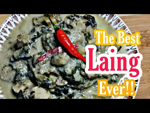 How to cook Laing | Laing recipe | the best Laing recipe | Budget Meal TV
