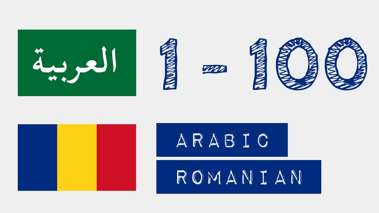 Numere de la 1 la 100 - arabic - Român?