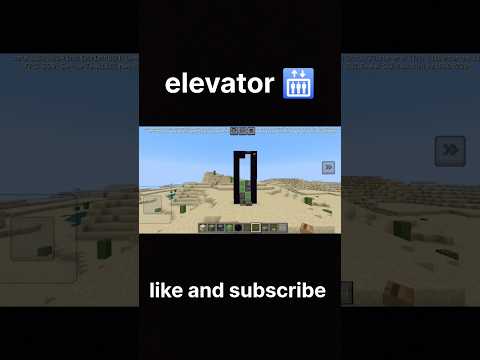 🔥Epic Minecraft Elevator Build in 60 Seconds! 💥 #shorts