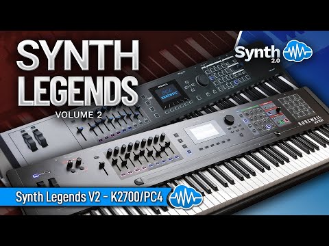 SLG002 - Synth Legends V2 - Kurzweil K2700 ( 36 presets ) - Video Preview 1