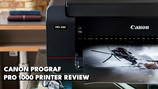 Canon ImagePROGRAF PRO-1000 Printer Review