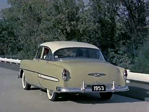 Chevy Bel Air, 210 & 150: "The Biggest News" 1953 Chevrolet Commercial No. 3 (1952) General Motor...