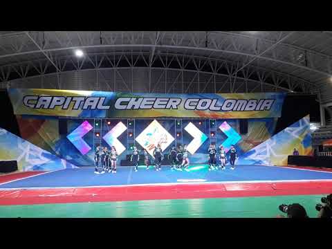 Green All Stars n 4.2 TeamPajaritas - Capital Cheer Colombia Invitacional de Campeones 2019