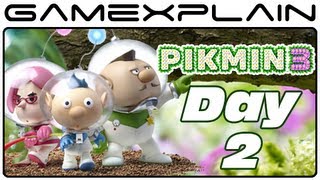 Pikmin 3 - Captain's Log: Day 2 -  Brittany & Rock Pikmin (Video Preview)