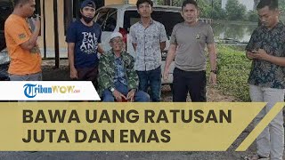 Viral Kakek 98 Tahun Tersesat di Pali, Bawa Emas 250 Gram dan Uang Rp150 Juta dalam Kantong Plastik