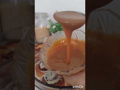 السينامون رول 🥯😌 بعجينة طرية جداً وطعم لذيذ + صوصات السينامون اللذيذة شاهدوا الفيد على القناة