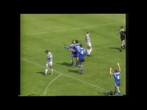 1991-1992 34ste speeldag AA Gent - Eendracht Aalst 1-0