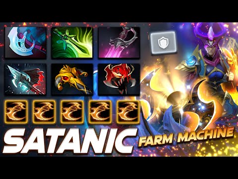 Satanic Luna Farm Machine - Dota 2 Pro Gameplay [Watch & Learn]