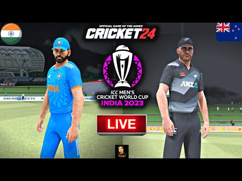 ICC Cricket World Cup 2023 | India vs New Zealand Match | Cricket 24 Live | RtxVivek