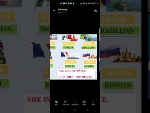 INGLÊS BÁSICO - VOCAB - PAÍSES E NACIONALIDADES - PARTE 1