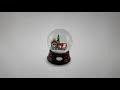 Santa House Snow Globe Beethoven S Fifth Symphony Music