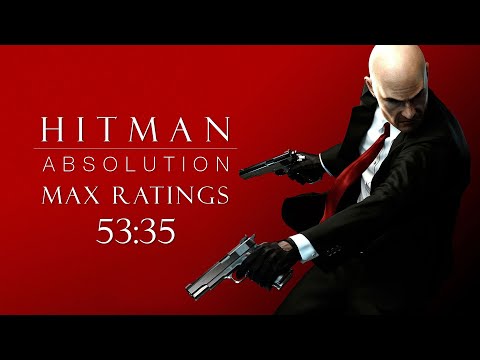 Hitman: Absolution Full Game Max Ratings Speedrun in 53:35 (Former World Record)