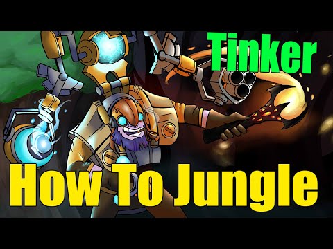 DoTa 2 How To Jungle Tinker Patch 7.23