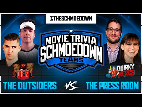 Press Room vs The Outsiders - Movie Trivia Schmoedown