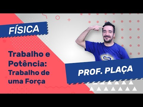 FÍSICA - TRABALHO DE UMA FORÇA