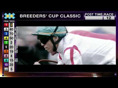 Gun Runner Wins Breeders' Cup Classic Grade I Race 12 at Del Mar 11/04/17