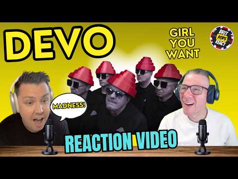 BRIT POPS REACT to DEVO | Girl U Want FIRST TIME HEARING