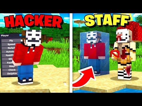 DIVENTO un HACKER ILLEGALE per TESTARE lo STAFF del MIO SERVER MINECRAFT!