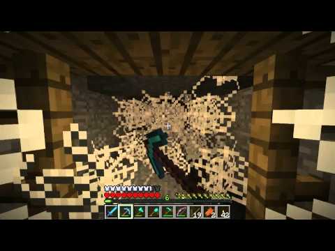 Minecraft Hardcore - [15/17] - Creeper lähes päätti seikkailumme