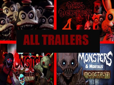 Dark Deception Chapter 4 ALL TRAILERS (Chapter 1-4) - Dark Deception ALL TRAILERS ( Updated)