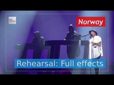 JOWST feat. Aleksander Walmann - Grab The Moment - Norway - Second Rehearsal - Eurovision 2017 (4K)