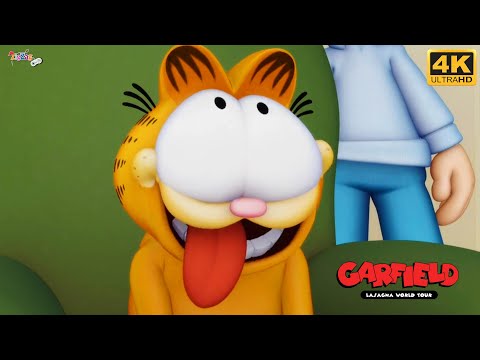 Garfield Lasagna World Tour #4 | Veneza | Português PS2 4K @ZigZagGamerPT