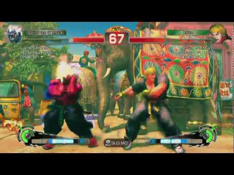 SSF4AE - overmostheads (Oni) vs q GuNSlinGa p (Ken)