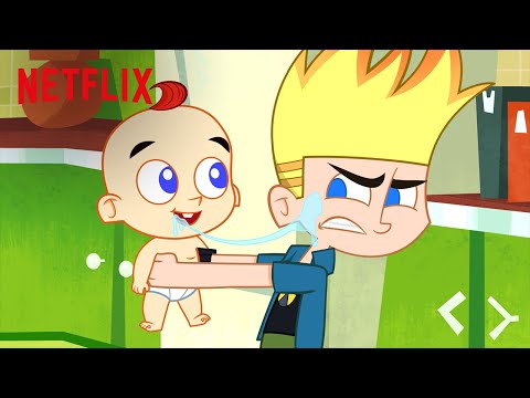 Blame It All On Baby Bot 👶 Johnny Test | Netflix After School