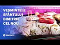 Veșmintele Sfântului Dimitrie Cel Nou