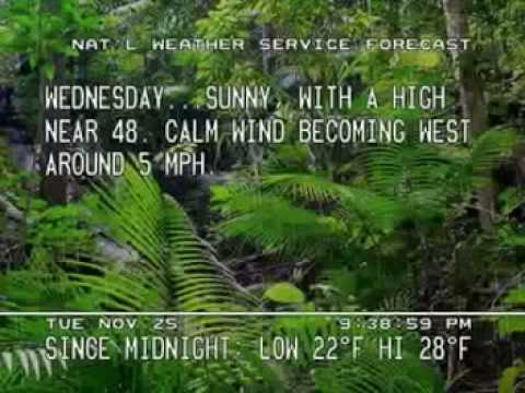 Weatherstar 3000 - Animated Background!