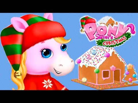 Fun Pony Care Kids Games - Pony Sisters Christmas