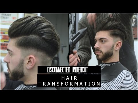 My Disconnected Undercut 2017 | Hair Transformation | Actual Haircut Footage