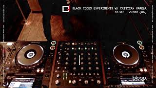 Cristian Varela - Live @ Black Code Experiments x bloop. London 2020