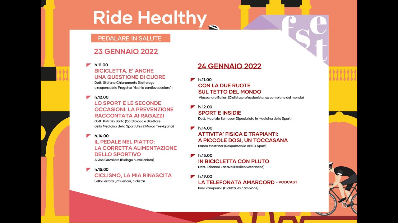 Il riassunto della seconda giornata: Ride Healthy web fest