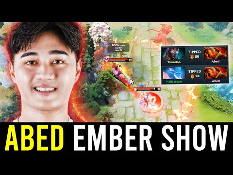 "ABED SMOOTHEST EMBER SPIRIT EVER???" - VP vs MOUZ!