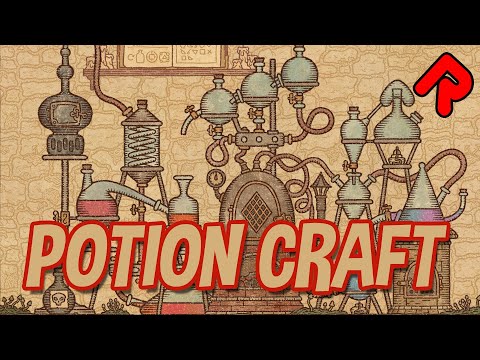 POTION CRAFT gameplay: Alchemy Mini-Game RPG! (PC Steam Game Festival demo)