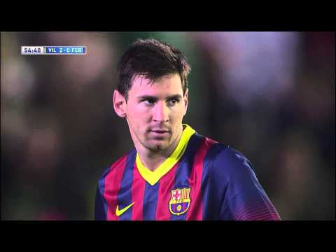 Goal of Trigueros (2-0) Villarreal CF - FC Barcelona - HD