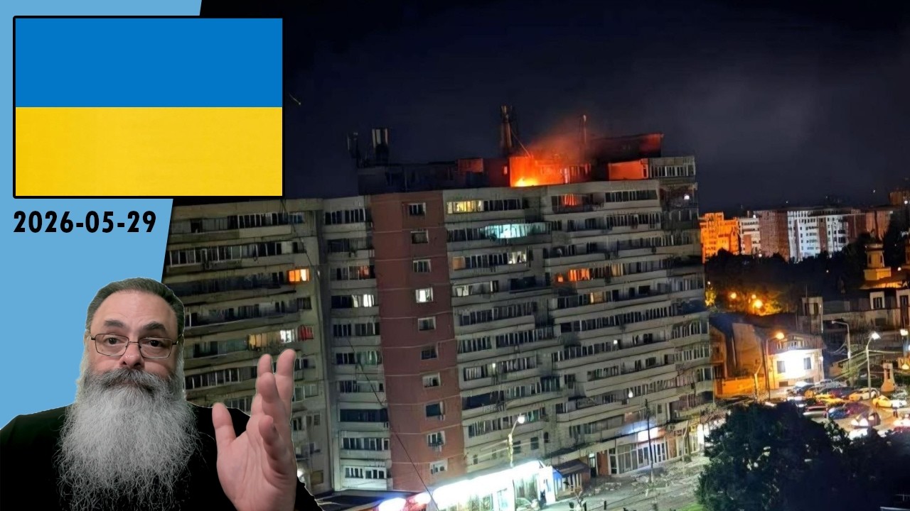 #Ucrânia 2026-05-29: RUSSOS ATINGEM prédio na ROMÊNIA, ferem MORADORES e OTAN NÃO FARÁ NADA