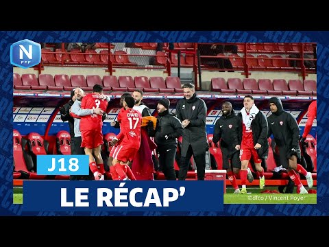 Le Récap' de la J18 I National FFF 2024-2025