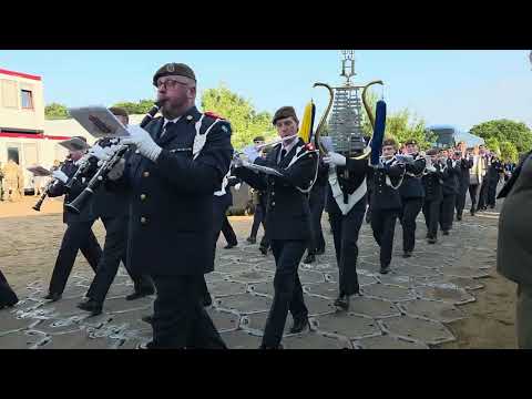 Västmanland Home Guard Marching Band at The Nijmegen 4 Days Marches 2025