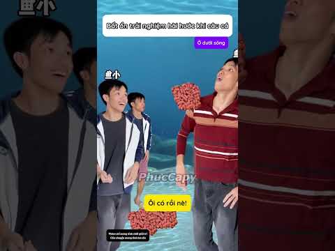 Bất ổn trải nghiệm hài hước khi câu cá