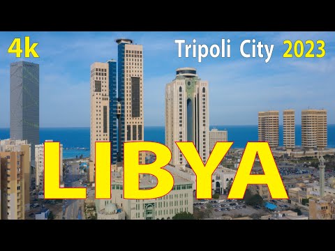 Tripoli City , Libya 4K By Drone 2023