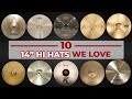 10 14" Hi Hats Compared - Which Are Best For You?
